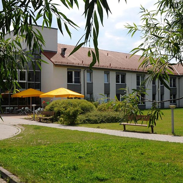 Außenansicht Haus Klosterberg Altentreptow