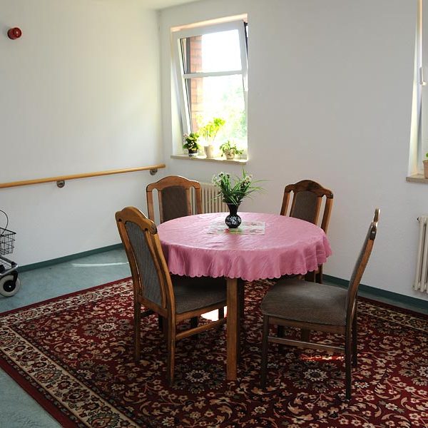 Sitzecke Dr. Wilde Haus Plau am See