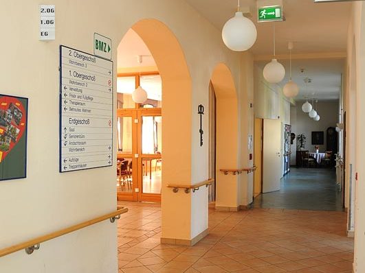 Eingangsbereich Dr. Wilde Haus Plau am See