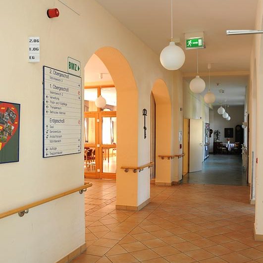 Eingangsbereich Dr. Wilde Haus Plau am See