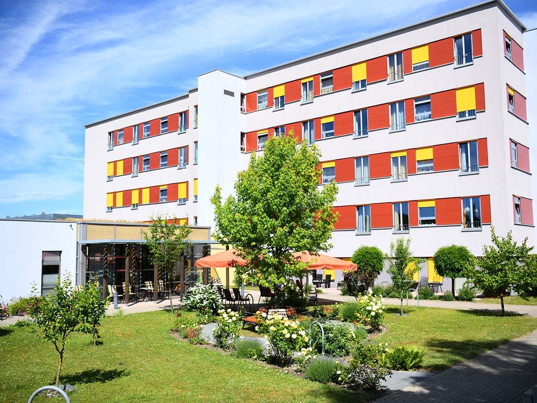 Außenansicht Haus auf dem Lindenberg Neubrandenburg