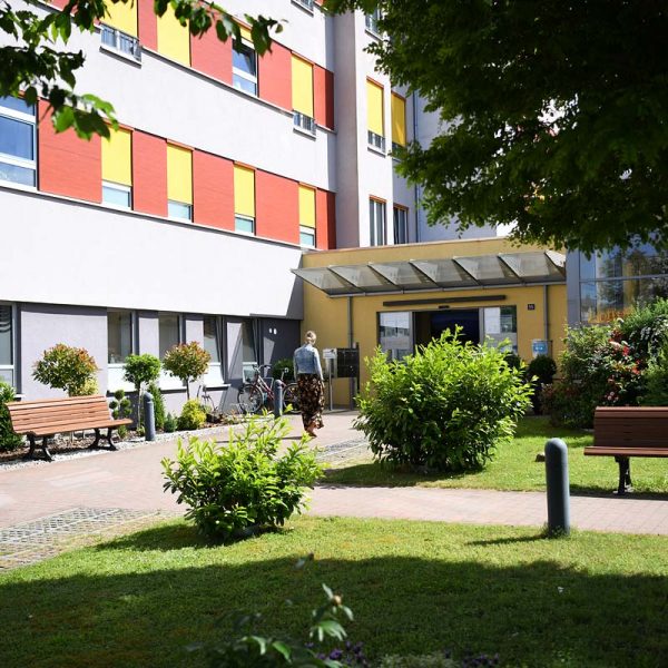 Außenansicht Haus auf dem Lindenberg Neubrandenburg