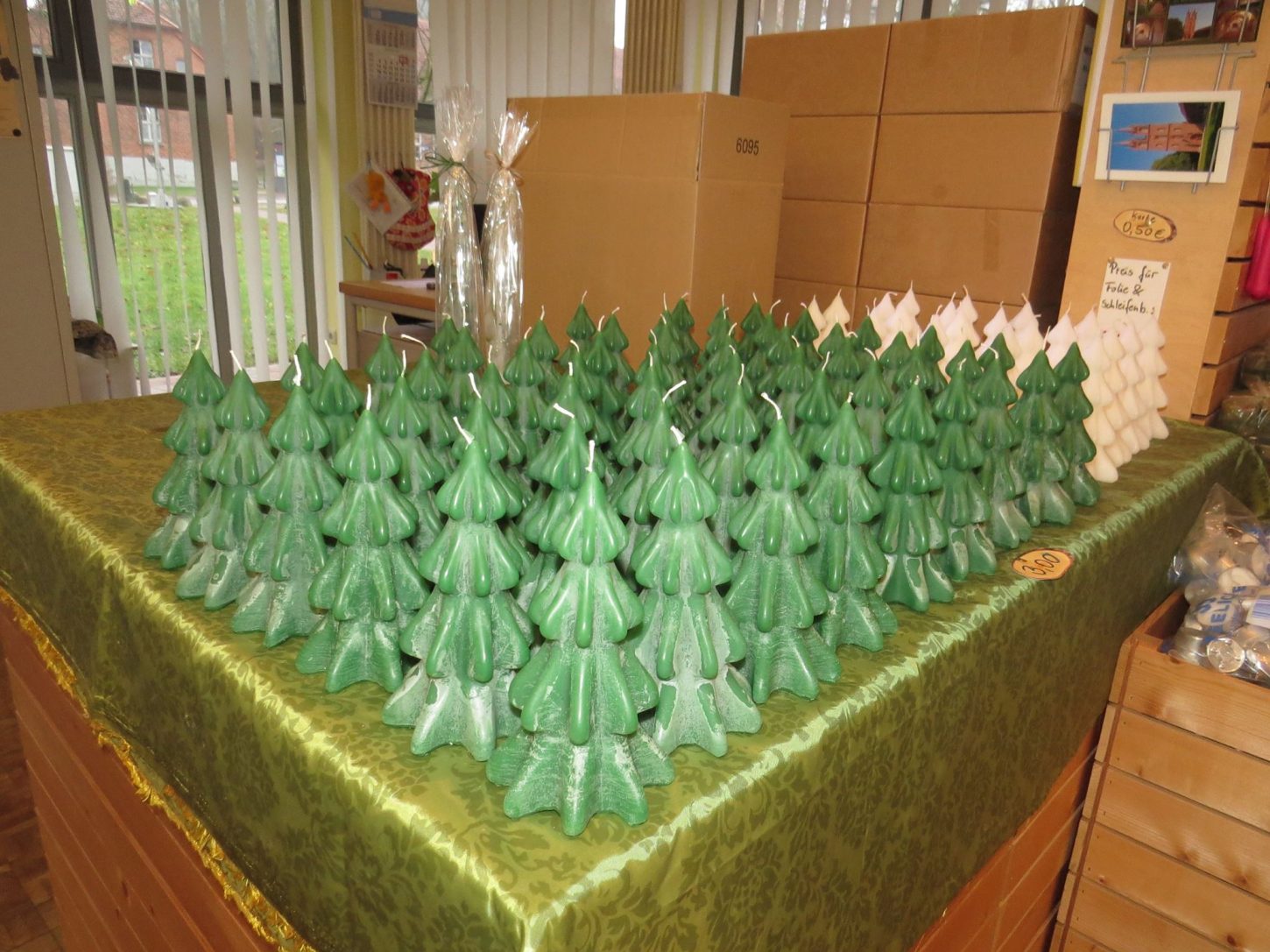 Arbeitsbereich Kerzenmanufaktur