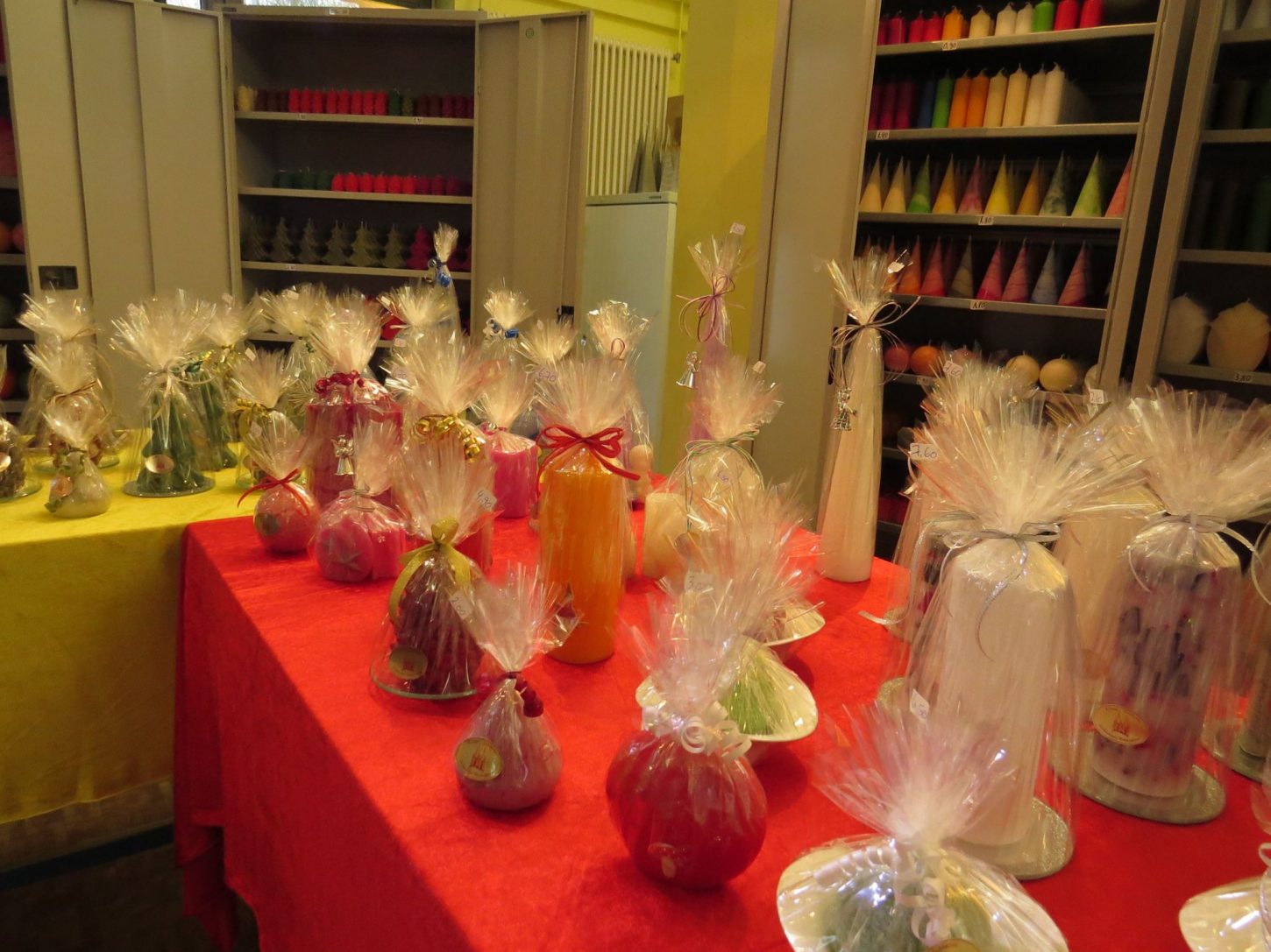 Arbeitsbereich Kerzenmanufaktur