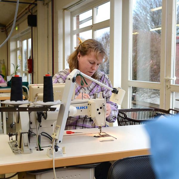 Arbeitsbereich Näherei