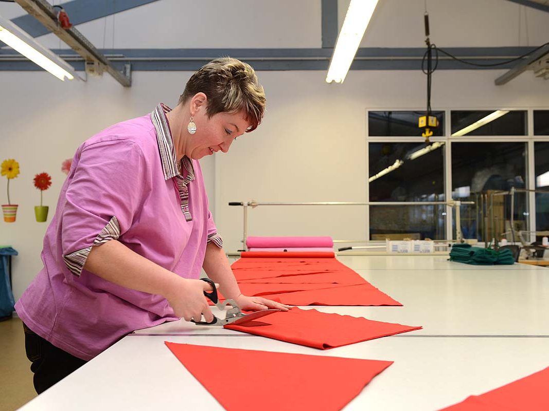 Arbeitsbereich Näherei