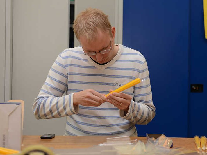 Arbeitsbereich Kerzenmanufaktur