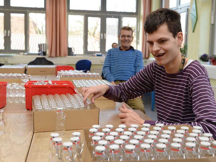 Arbeitsbereich Verpackung, Konfektion und Montage