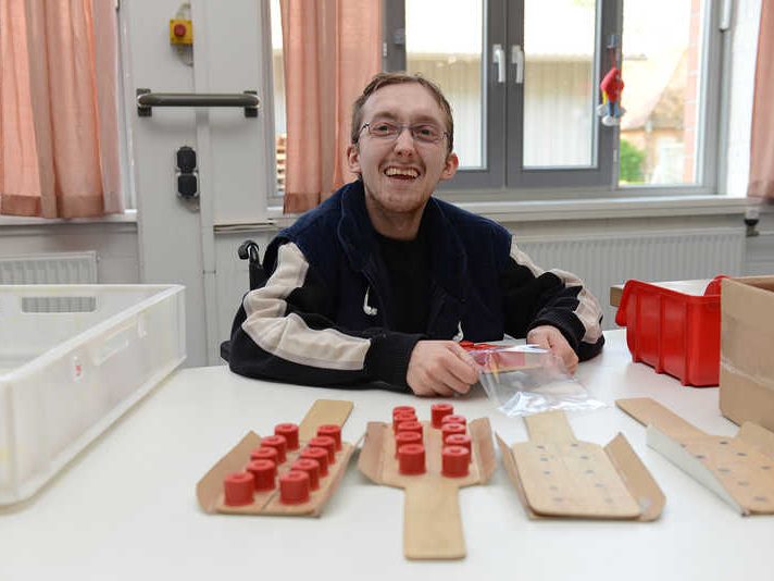 Arbeitsbereich Verpackung, Konfektion und Montage