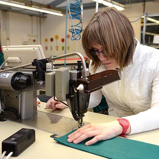 Arbeitsbereich Näherei