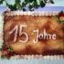 15 Jahre Jubiläumskuchen